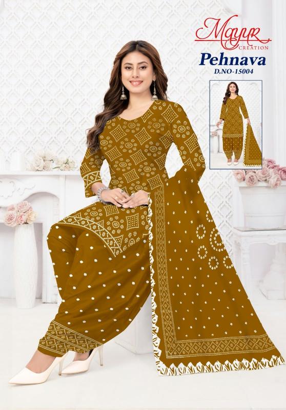 Mayur pehnava vol 15 dress material wholesale